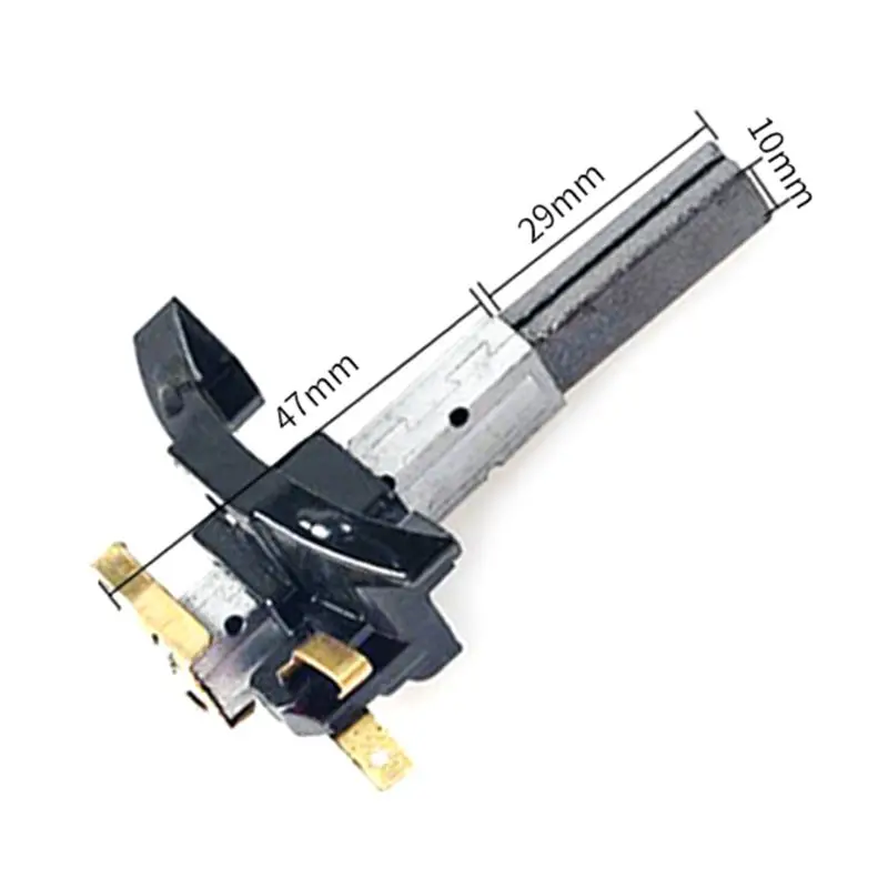 2pcs Vacuum Cleaner Electric Motor Carbon Brushes Accessories Durable Household M2EE