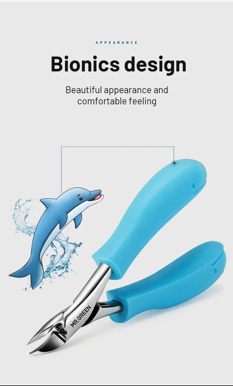 MR.GREEN Nail Clippers Toenail Cutters Pedicure Manicure Tools Ingrown Paronychia Professional Correction Tool Sets