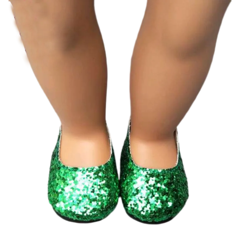 Summer Shoes for 18 Inch Girl Doll Jean 7cm Doll Shoes for 45CM Reborn Baby Doll Tassel Summer Sandals Shoes