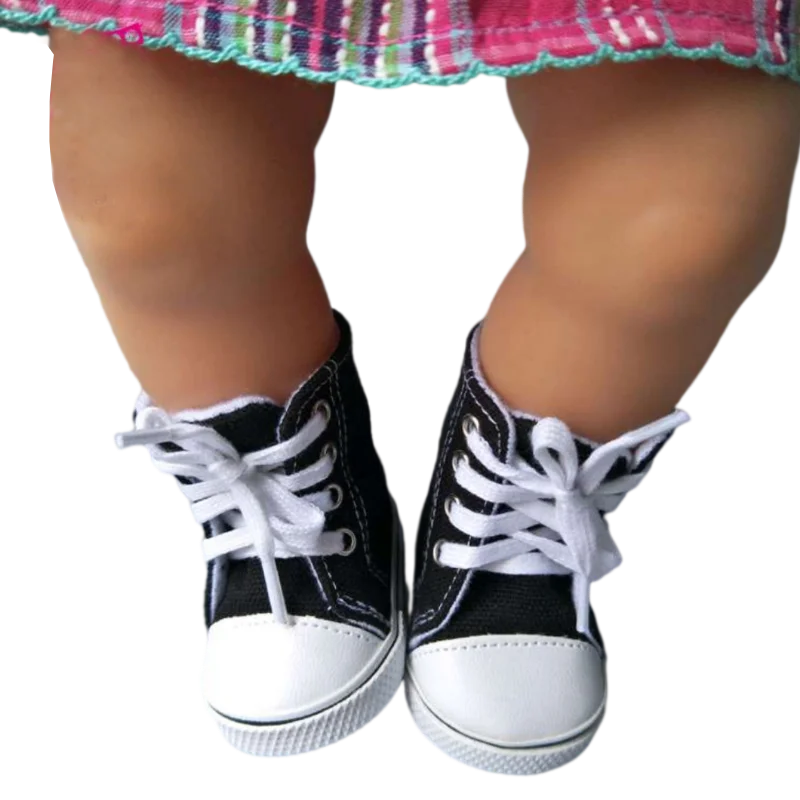 Summer Shoes for 18 Inch Girl Doll Jean 7cm Doll Shoes for 45CM Reborn Baby Doll Tassel Summer Sandals Shoes