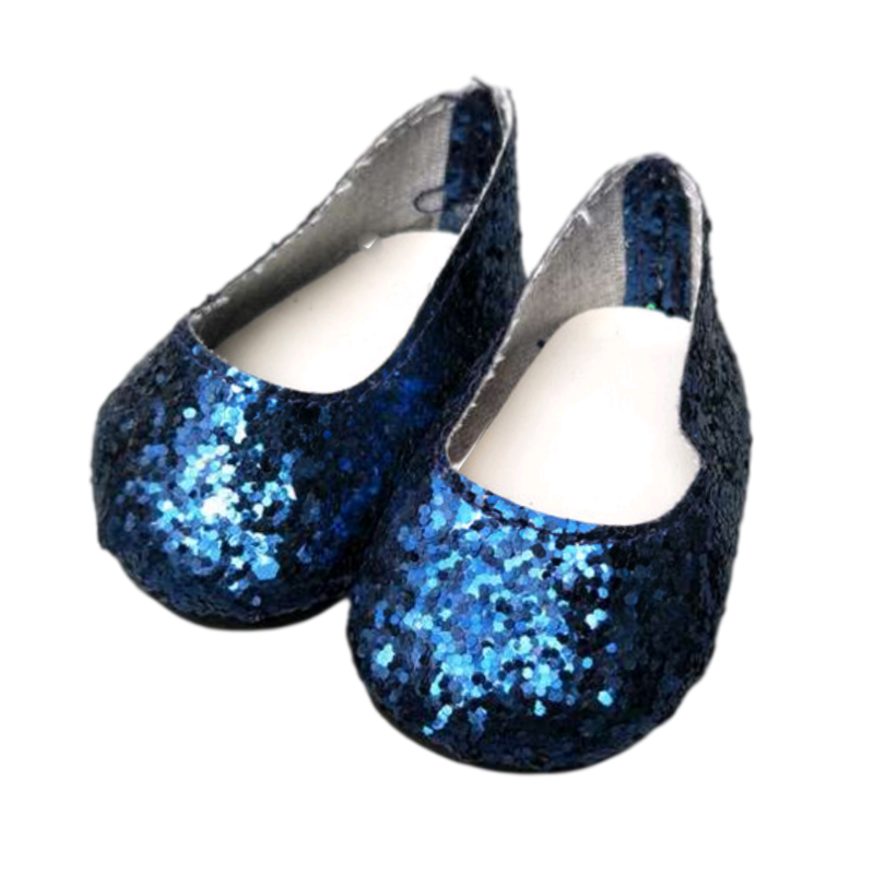 Summer Shoes for 18 Inch Girl Doll Jean 7cm Doll Shoes for 45CM Reborn Baby Doll Tassel Summer Sandals Shoes