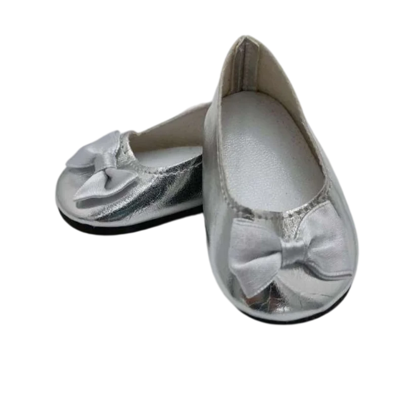 Summer Shoes for 18 Inch Girl Doll Jean 7cm Doll Shoes for 45CM Reborn Baby Doll Tassel Summer Sandals Shoes