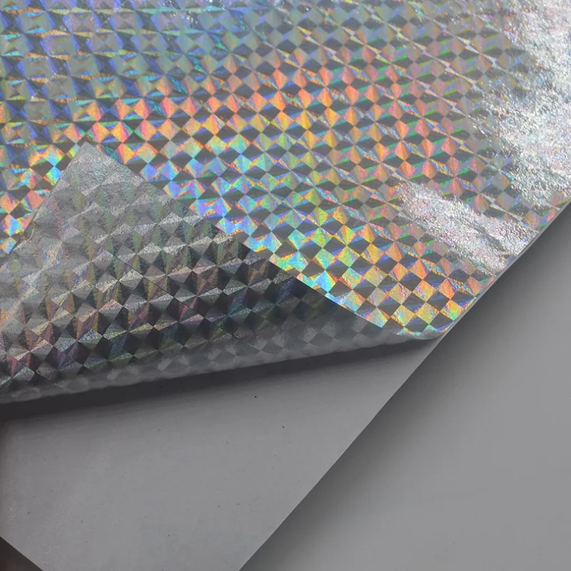 MNFT 12PCS 10cm X 20cm Holographic Adhesive Film Flash Tape DIY Lure Fishing Materials