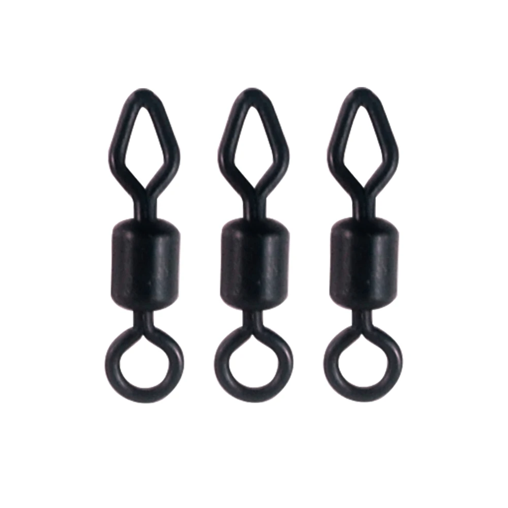 20 Piece Carp Fishing Swivels Quick Change Stainless Steel for Carp Fishing Rig Fishing Accessories Terminal Tackle AE007
