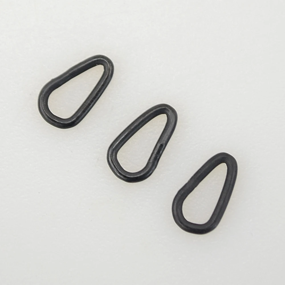 20 Piece Carp Fishing Swivels Quick Change Stainless Steel for Carp Fishing Rig Fishing Accessories Terminal Tackle AE007