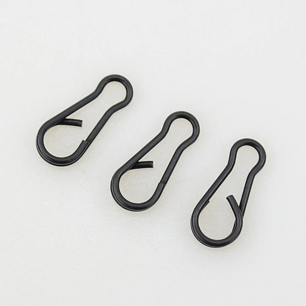20 Piece Carp Fishing Swivels Quick Change Stainless Steel for Carp Fishing Rig Fishing Accessories Terminal Tackle AE007