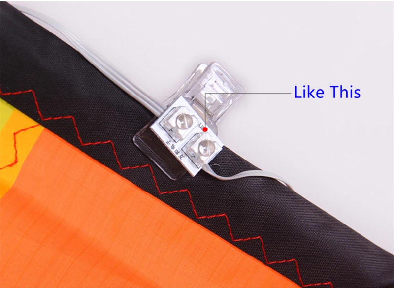diy led kite flying 56pcs led lamp shinning hang on kites for adults outdoor toys cerf volant cometas led light giant kite	koi