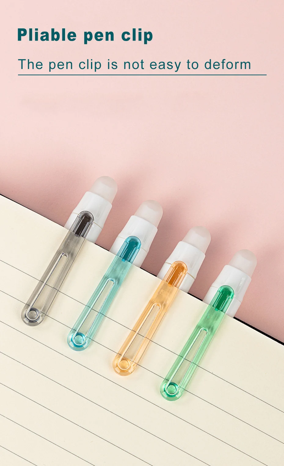 Deli Erasable Pen Set 0.5mm Gel Pen Erase Blue Black Ink Refill for Stationery School Supplies Erasable Ballpoint Pen Kawaii