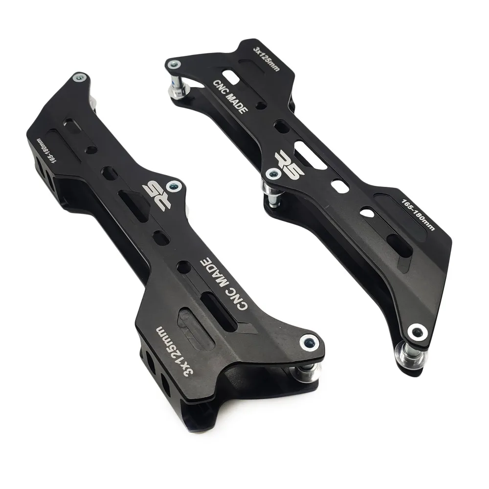 R5 Blance 3*110mm 246mm 3*125mm 260mm Inline Skates Frame for Slalom Skates Convert to 3 Wheels Speed Skating Shoes 165mm Alloy