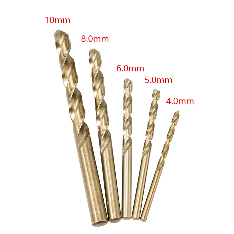 M35 Cobalt High Speed Steel Twist Drill Bits Hole Openner Power Tool Accessories For Stainless Steel Wood Metalworking