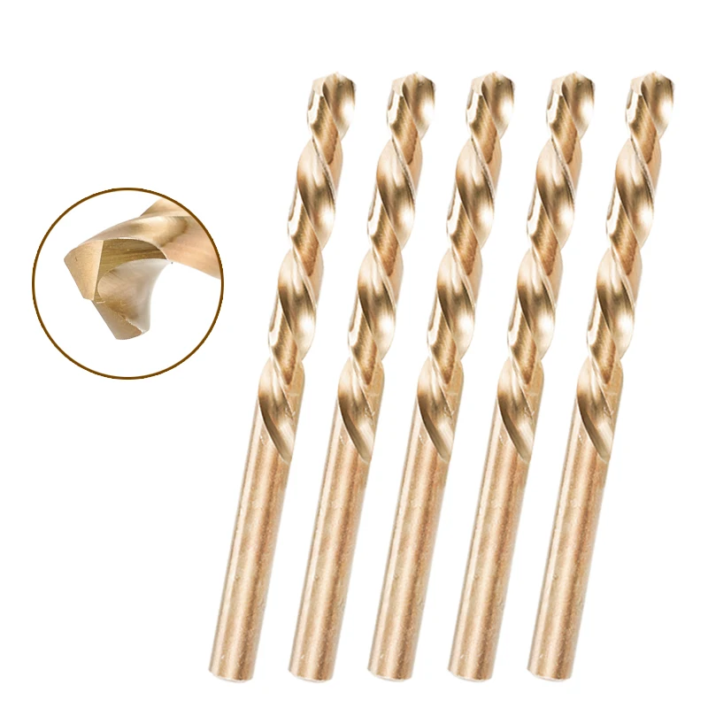 M35 Cobalt High Speed Steel Twist Drill Bits Hole Openner Power Tool Accessories For Stainless Steel Wood Metalworking