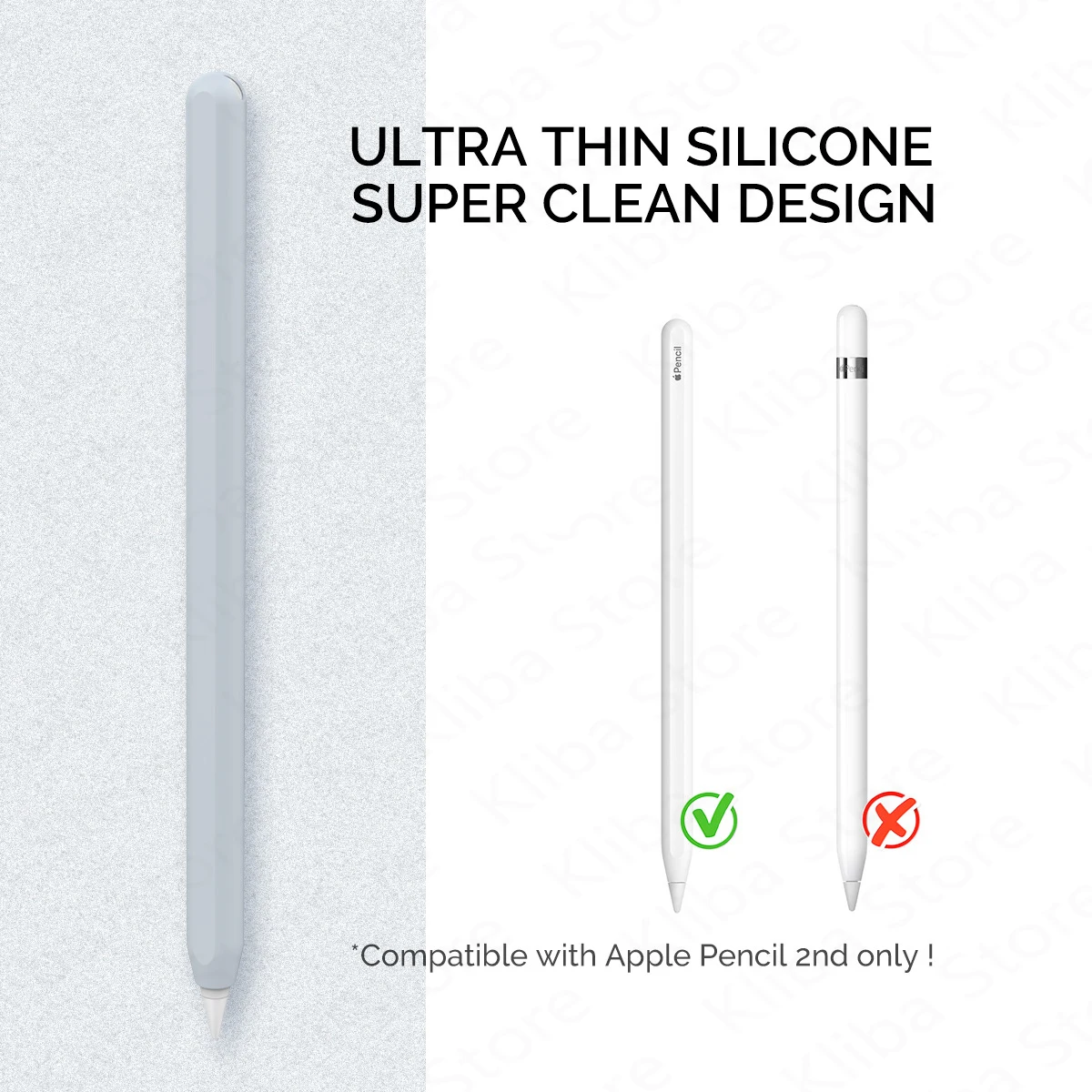 For Funda Apple Pencil Pro 2 Case 2 Pack Ultra Thin Case Silicone Skin Cover Protective Cover iPad Pencil Case