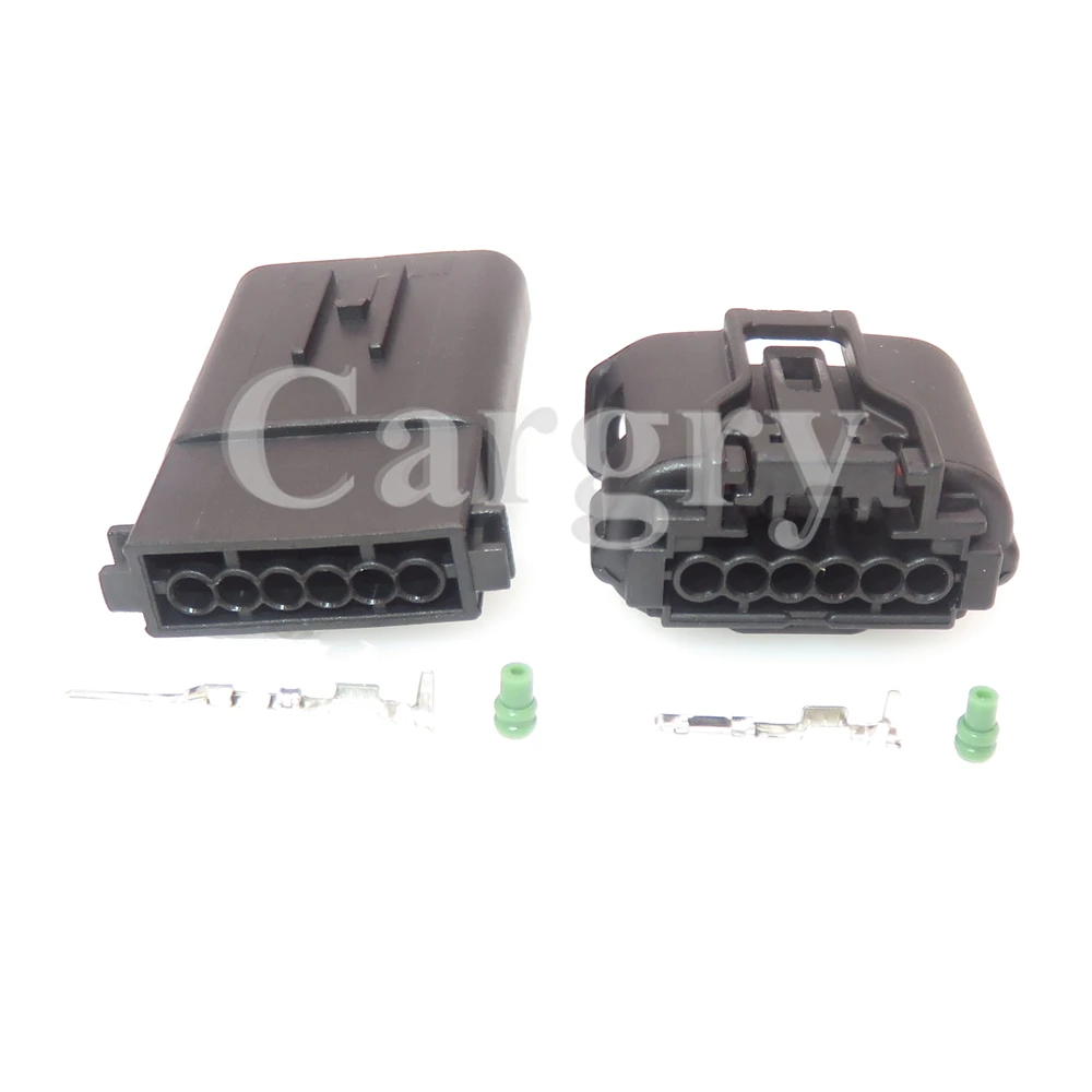 1 Set 6P 90980-12303 6189-1083 AC Assembly Automobile Accelerator Pedal Wire Harness Socket Car Waterproof Plug For Toyota