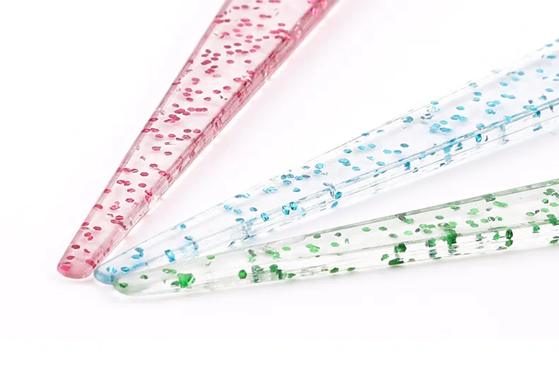 Professional Hair Dye Brush Plastic Crystal Hair Coloring Applicator Salon Hairdressing Dye Cream Brush Hair Styling Accessories