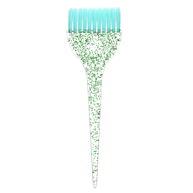 Professional Hair Dye Brush Plastic Crystal Hair Coloring Applicator Salon Hairdressing Dye Cream Brush Hair Styling Accessories