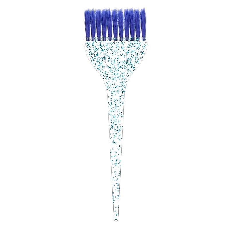 Professional Hair Dye Brush Plastic Crystal Hair Coloring Applicator Salon Hairdressing Dye Cream Brush Hair Styling Accessories