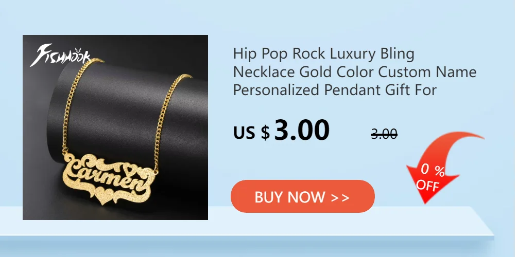 Custom Necklace Name Logo Personalized Pendant Nameplate Gift For Women Men Mother Couple Family Stainless Steel Chain Jewelry