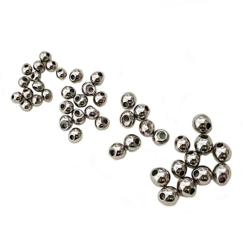 CONTEMPLATOR 20pcs Heavy Jig Off Tungsten Beads Jig Nymphs Fly Tying Materials Silver Tear Drop Shape Jig Bead For Fly Fishing