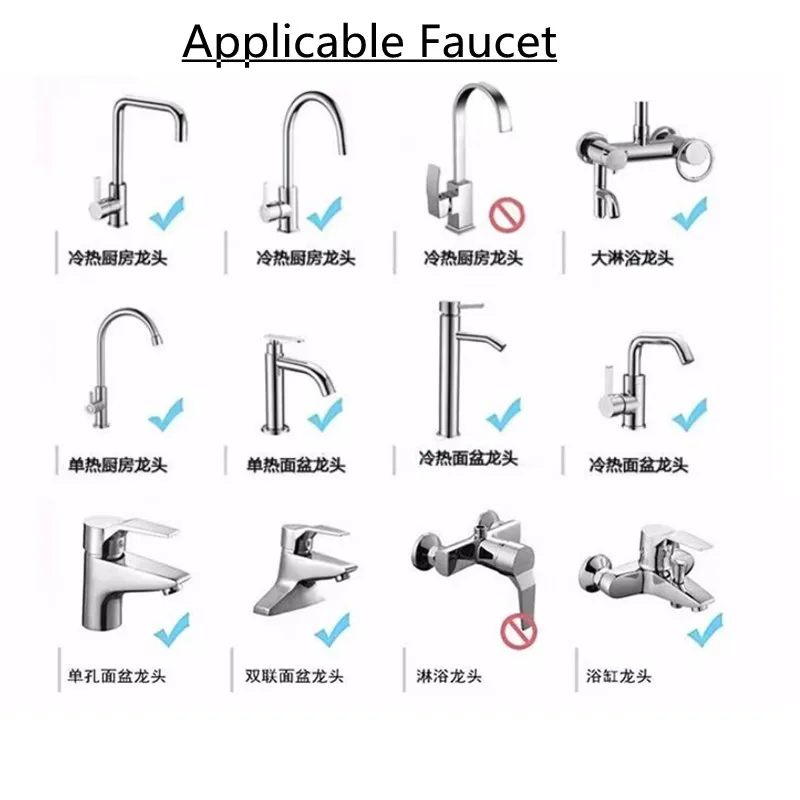 M16 M20 M22 M24 G1/2 G3/4 Faucet Filter Splash Proof Water Aerator Spouts Kitchen Bathroom Basin Faucet Filter Nozzle Bubbler