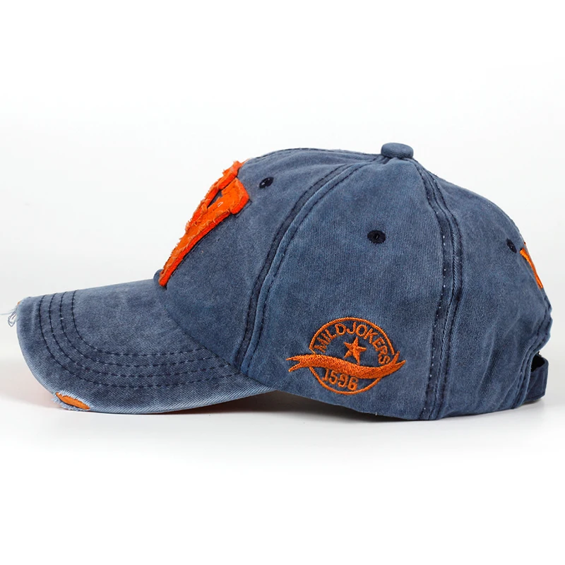 2026 New Cotton Letter W Baseball Cap Retro Outdoor Sports Caps Women Bone Gorras Curved Fitted Washed Vintage Dad Hats for Men