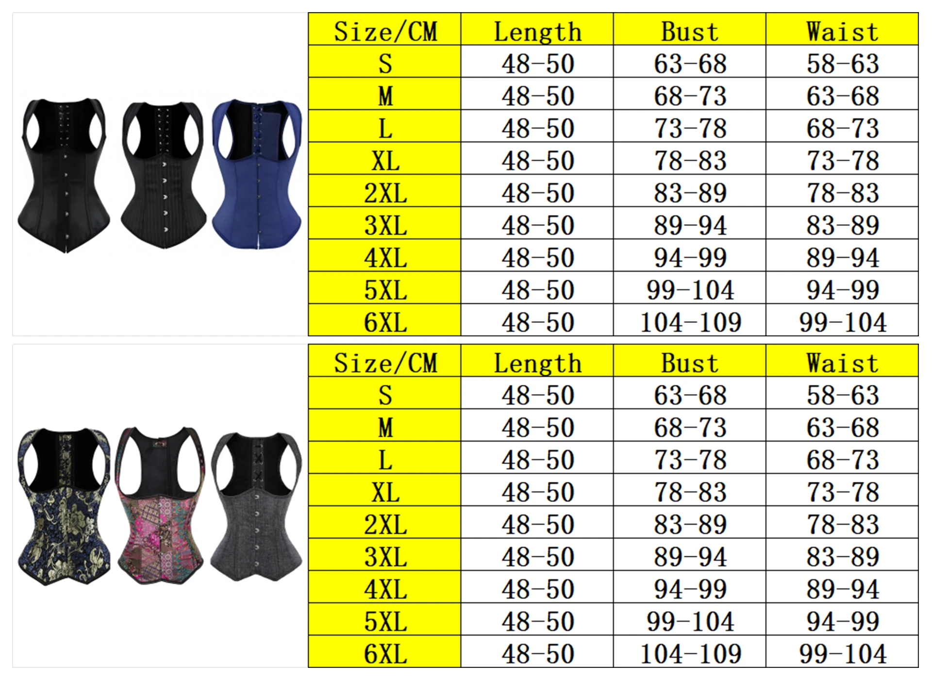 Underbust Corset Plus Size Waist Trainer Steampunk Corset with Straps Gothic Corset Underbust Lace Up Back Stripe