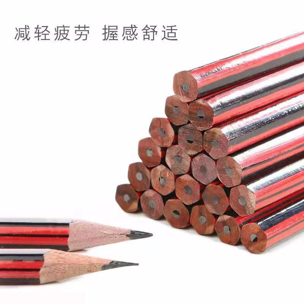 10Pcs /Lot Sketch Pencil HB Wooden Graphites With Eraser Children Drawing Writing Stationery School Supplies