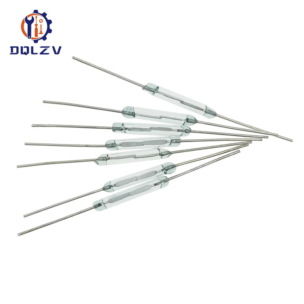 Reed Switch Plastic Type MKA14103 2*14MM Anti-Vibration Damage Magnetic Switch Normally open