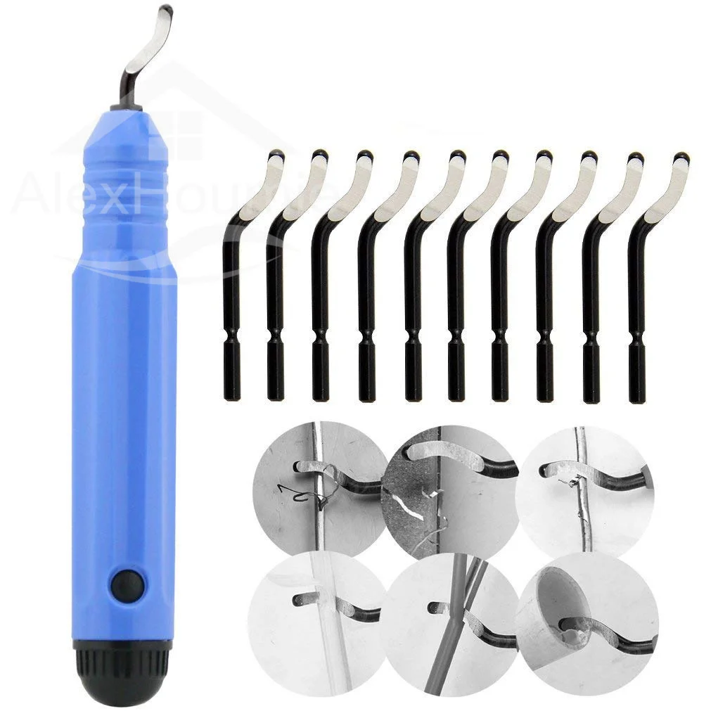 Burr Cutter Trimming knife Scraper Deburring Tool NB1100 Router Bit Rotary Deburr BS1010 Blades Remover For Wood Plastic