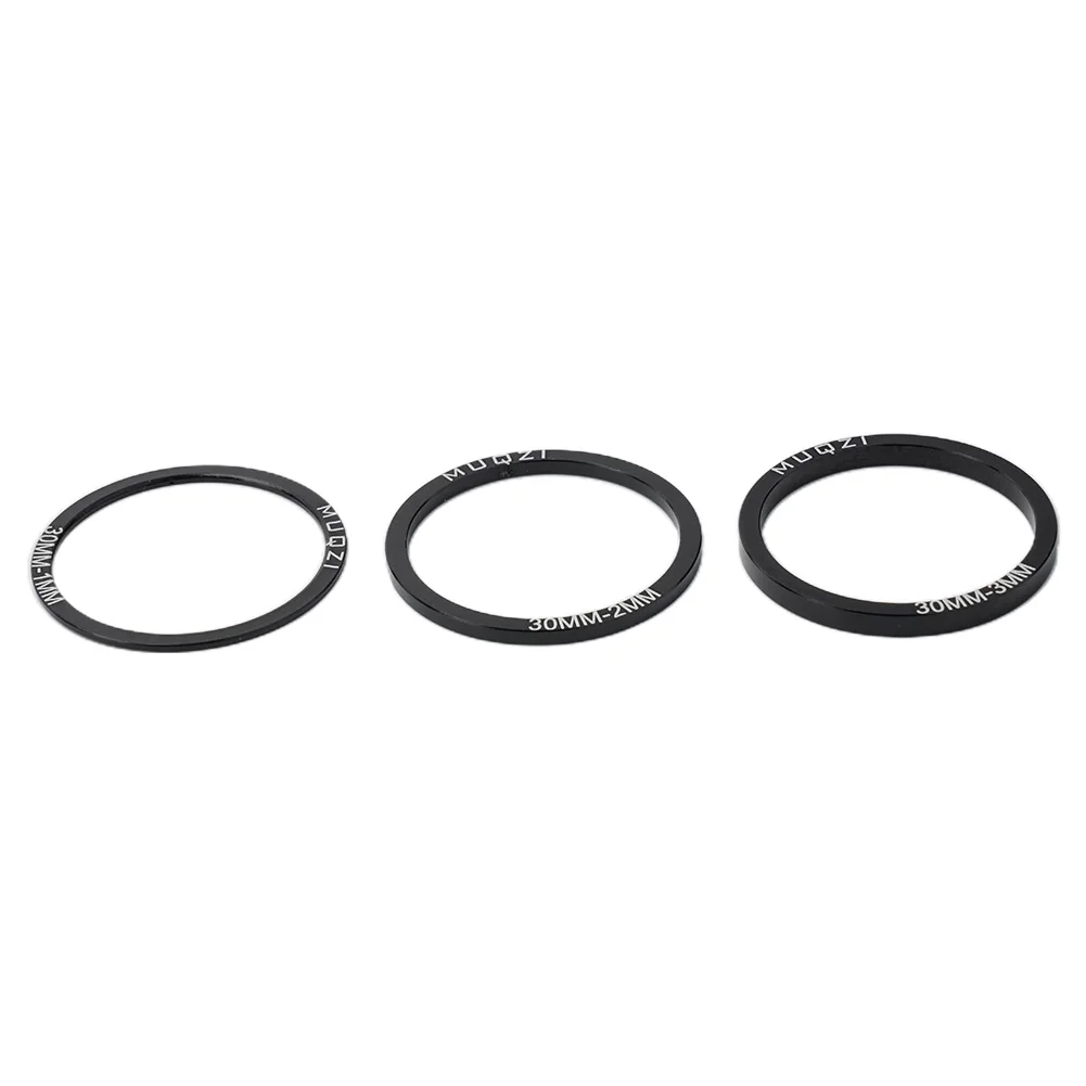 6pcs Bicycle Spare Parts Bottom Bracket Washers Crankset Washer 24/29/30mm For BB86/91/92/PF30/BB30 Aluminum Alloy Spacer