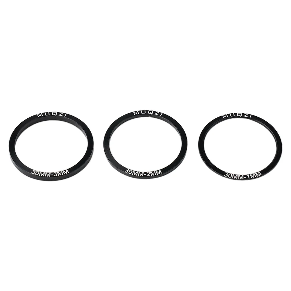 6pcs Bicycle Spare Parts Bottom Bracket Washers Crankset Washer 24/29/30mm For BB86/91/92/PF30/BB30 Aluminum Alloy Spacer
