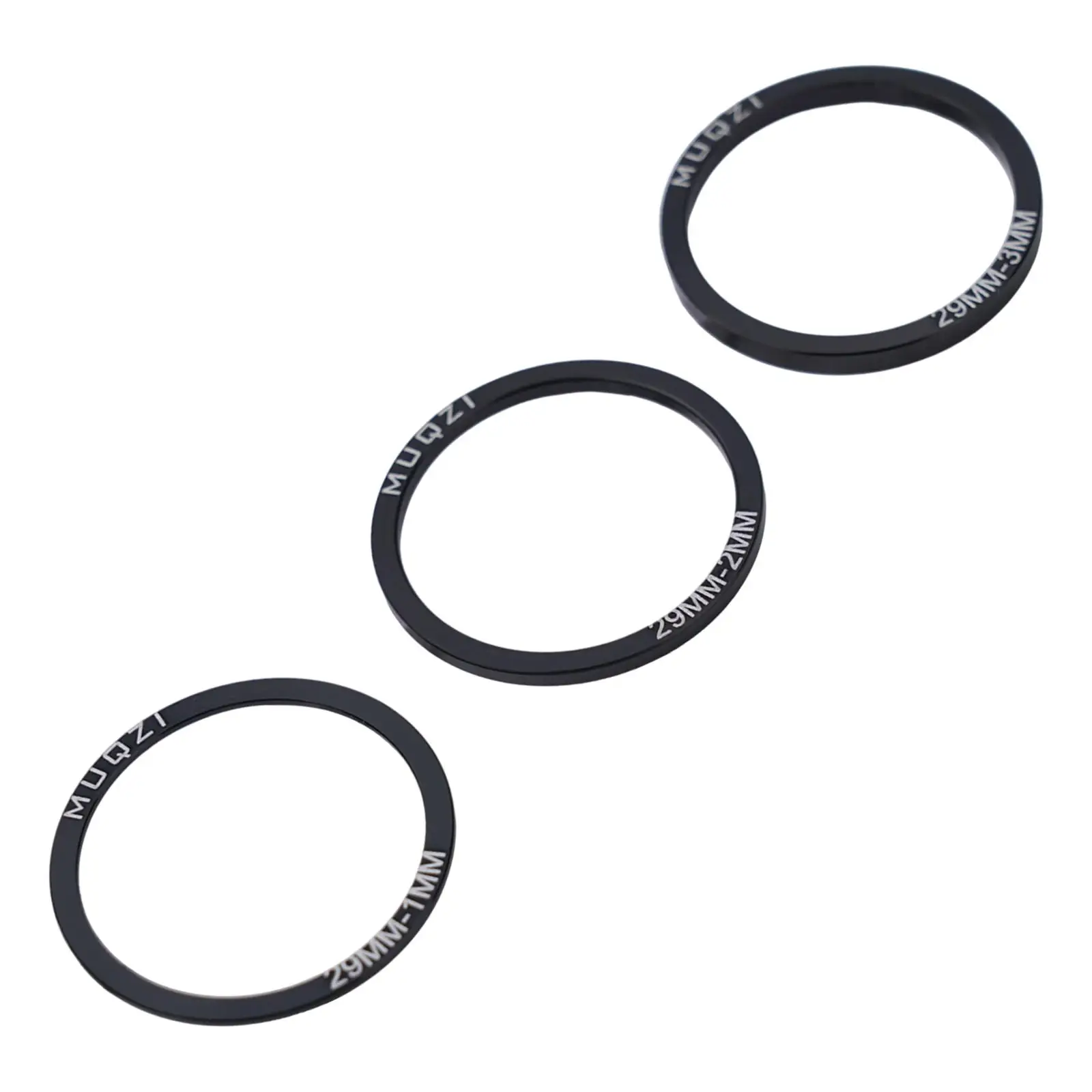 6pcs Bicycle Spare Parts Bottom Bracket Washers Crankset Washer 24/29/30mm For BB86/91/92/PF30/BB30 Aluminum Alloy Spacer