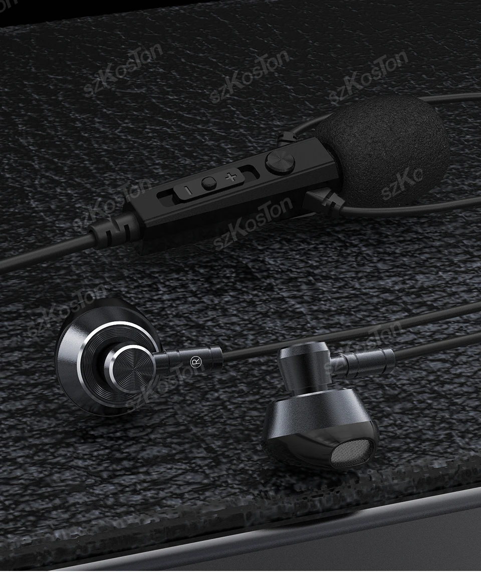 HiFi Wired Headphones with Microphone Noise-Cancelling Dynamic Earphones In Ear Earbuds Bass Headset For Sports Fitness Music