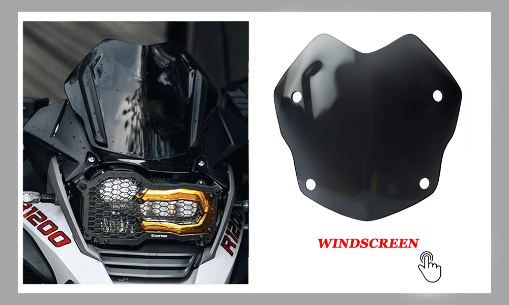 Windshield for BMW GS 1200 1250 LC ADV Windscreen Screen Protector WindScreen for BMW R1200GS 1250GS LC Adventure