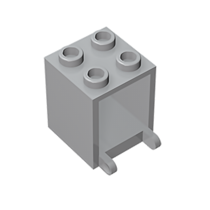 Gobricks GDS-1502 Container, Box 2 x 2 x 2 compatible lego 4345 children's DIY Educational Building Blocks Technical