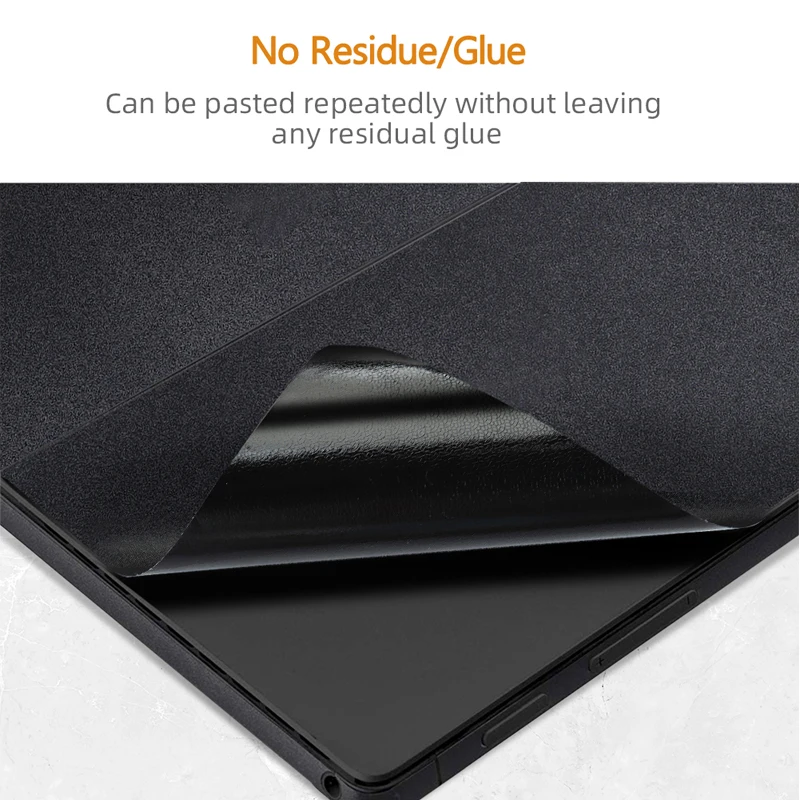 Vinyl Sticker No Residue For Microsoft Pad Surface Pro 8/7/6/5/4/3 Surface Pro X Back Cover Full Body Decal Skin Protector