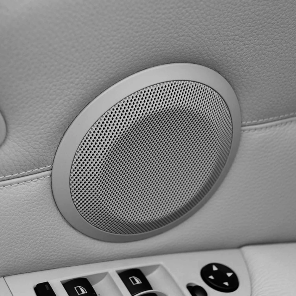 Car Interior Left Right Front Rear Door Panel Speaker Trim Loudspeaker Cover For BMW 3 Series E90 E91 X1 E84 318 320 325i
