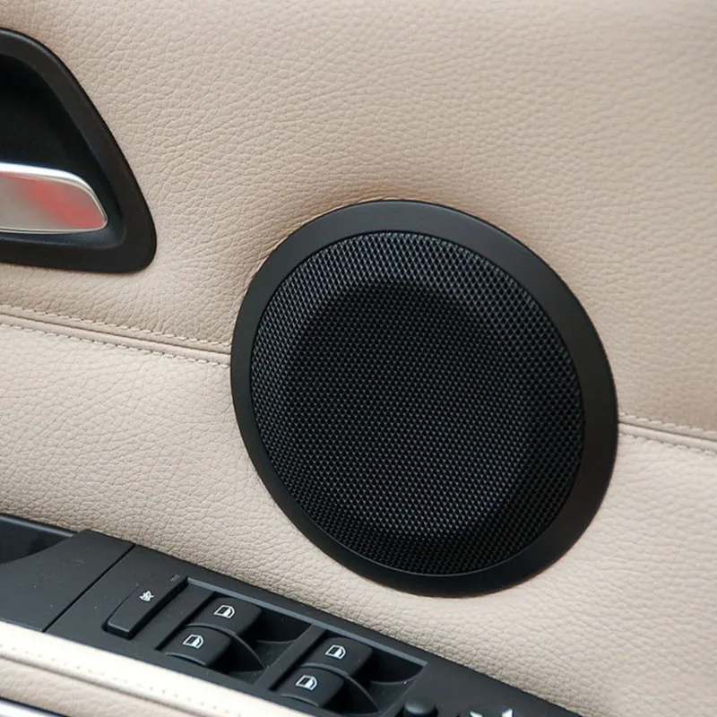 Car Interior Left Right Front Rear Door Panel Speaker Trim Loudspeaker Cover For BMW 3 Series E90 E91 X1 E84 318 320 325i