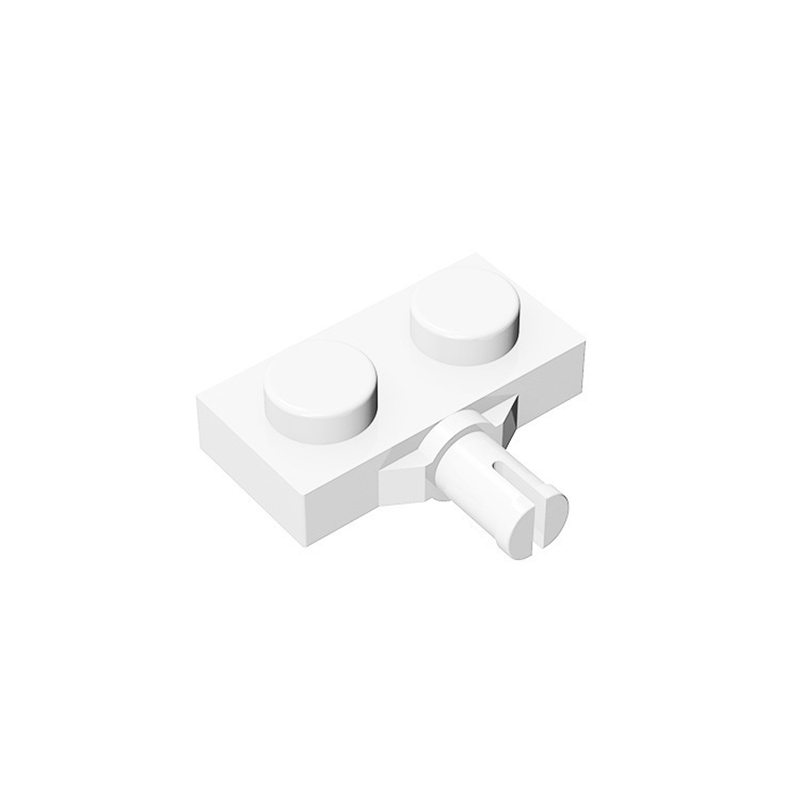 Gobricks GDS-1065 Plate, Modified 1 x 2 with Wheel Holder compatible with lego 21445 DIY Building Blocks