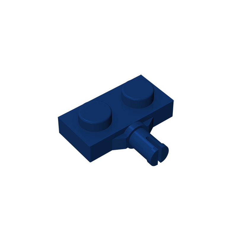Gobricks GDS-1065 Plate, Modified 1 x 2 with Wheel Holder compatible with lego 21445 DIY Building Blocks