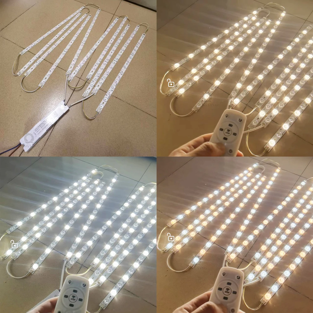 40-60Wx4 Intelligent LED Driver 2.4G Remote & App Control 240mA DC150-200V Ceiling Lamps Chandelier's Power Supply Transformer