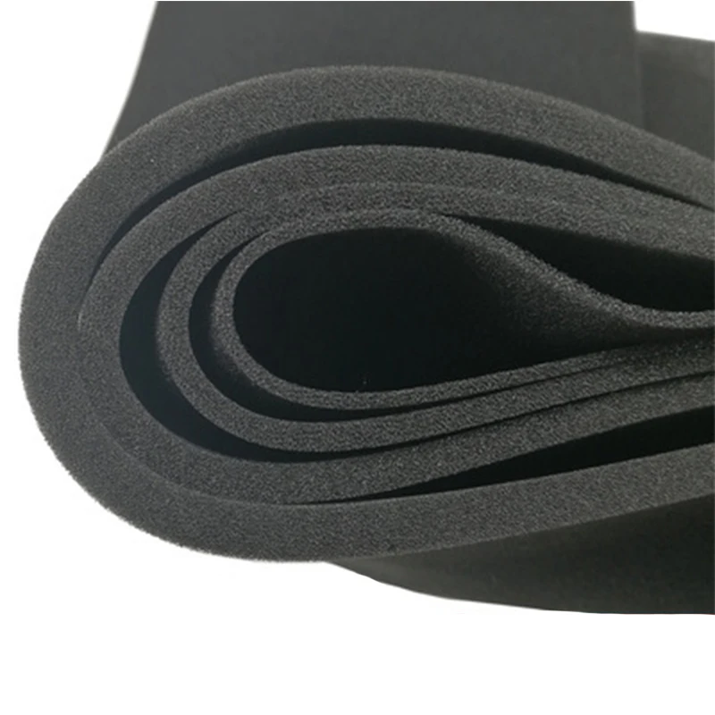 Flame retardant high quality chassis dustproof net Sponge filter dust dustproof Soundproof fireproof sponge vacuum 500x500x3/5mm
