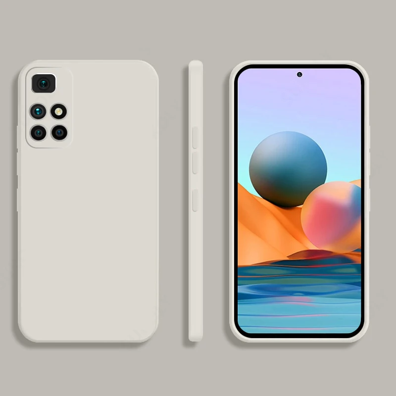 For Xiaomi Redmi 10 Case For Redmi 10 Prime Capas Phone Case Armor Bumper Back Shockproof Soft TPU Case For Redmi10 6.5" Cover