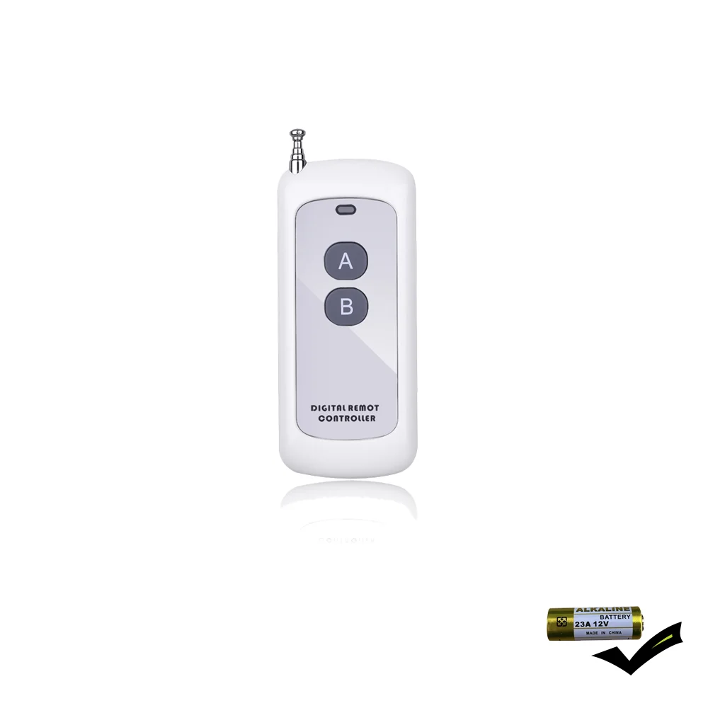 433 Mhz Wireless RF Remote Control Switch EV1527 Learning Code Controller 2/3/4/8 Buttons Transmitter For Garage Door Gate Light