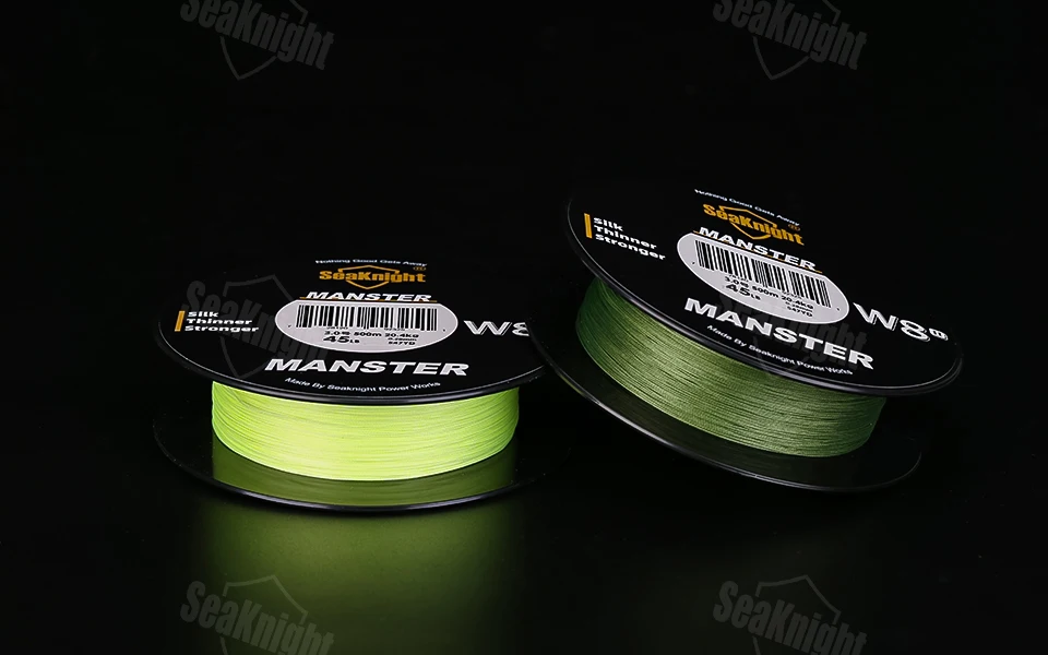 SeaKnight Brand NEW MONSTER/MANSTER W8 II 150M300M500M 8 Strands Casting Braided Wire Fishing Line 15-100LB Smooth Multifilament