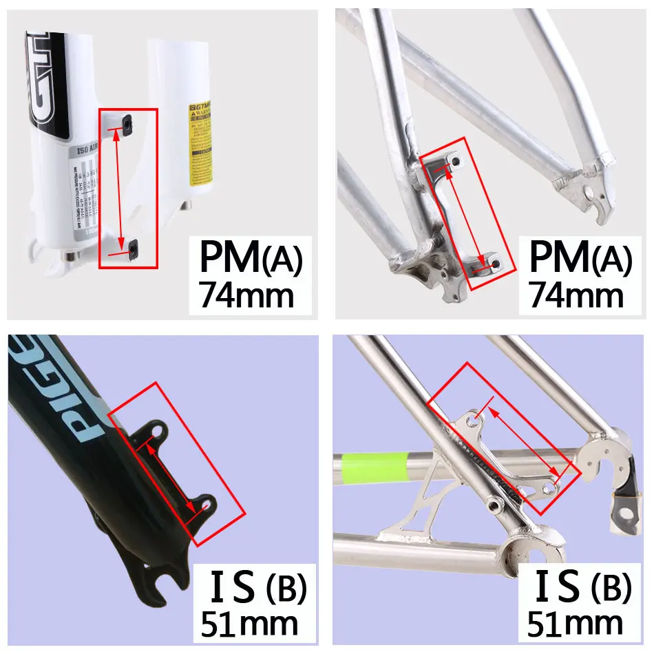 SHIMANO MTB Brake Disc Adapter PM A 180mm 203mm Brake Rotor Post Mount Converter Ultralight Mountain Bike Parts