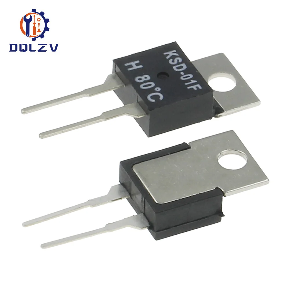 KSD-01F 40~150 Degree Celsius Normally Open Close Temperature Switch Thermostat Thermal Protector TO-220