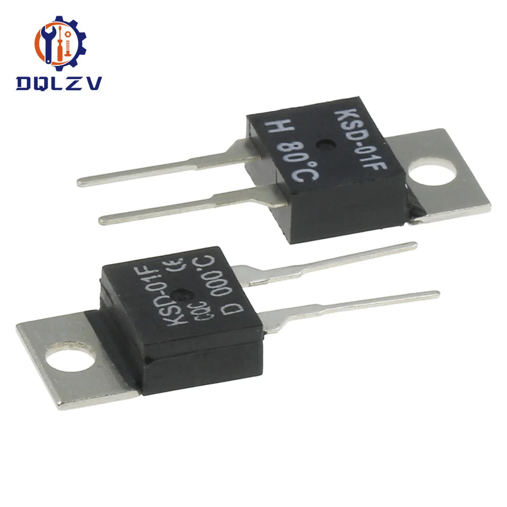 KSD-01F 40~150 Degree Celsius Normally Open Close Temperature Switch Thermostat Thermal Protector TO-220