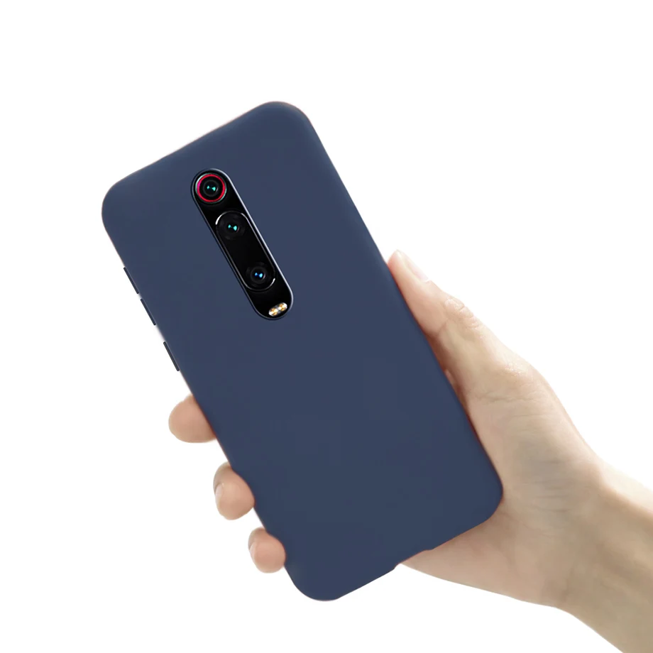 For Xiaomi Mi 9t Case Black Matte Soft TPU back Cover For Phone Protector Case Xiaomi Mi 9T Pro Xiaomi Mi9t Pro Cases