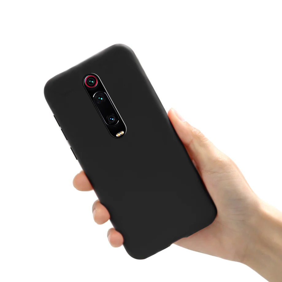 For Xiaomi Mi 9t Case Black Matte Soft TPU back Cover For Phone Protector Case Xiaomi Mi 9T Pro Xiaomi Mi9t Pro Cases