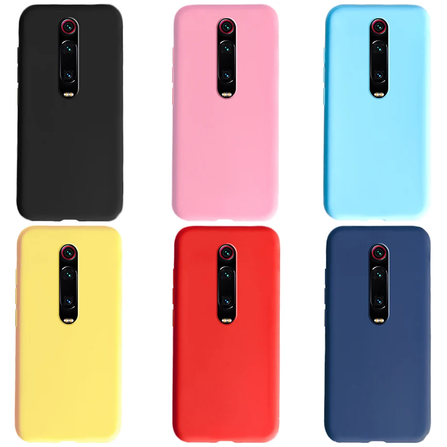 For Xiaomi Mi 9t Case Black Matte Soft TPU back Cover For Phone Protector Case Xiaomi Mi 9T Pro Xiaomi Mi9t Pro Cases